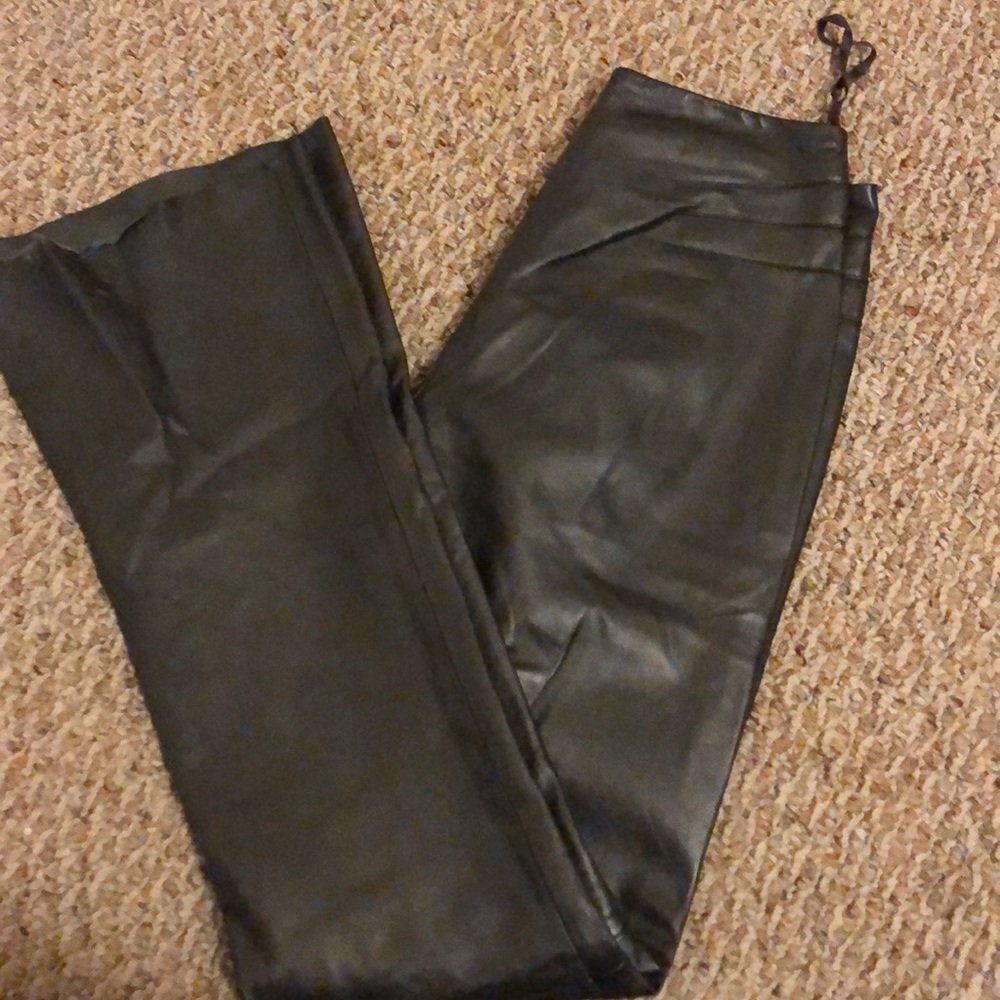 Leather pants